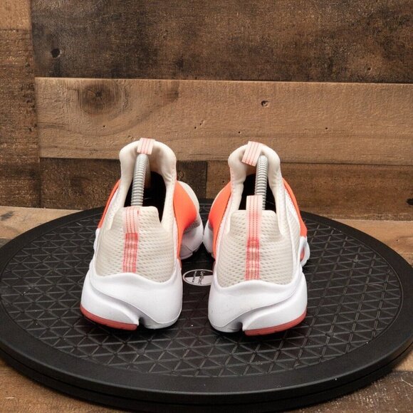 NIKE EXTREME PRESTO SLIP ON WHITE PINK KIDS ATHLETIC SHOES BASKETBALL GYM SZ 7Y - Picture 7 of 9
